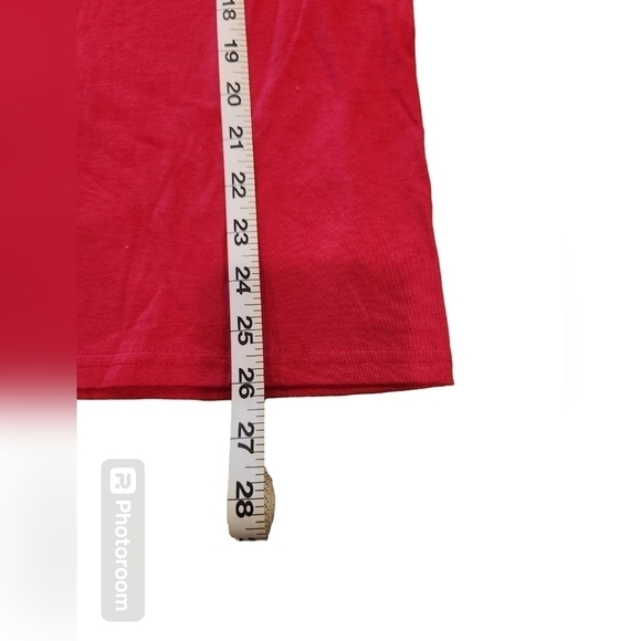 Disney Mickey Mouse and Minnie Women's Short Sleeve T Shirt, Red, XL, NWOT - Picture 5 of 6